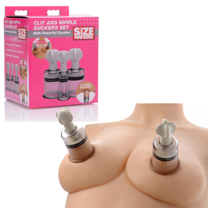 Nipple pump clit pump