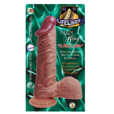 Lifelikes Latin King 9 Inch Dong El Rey Latino in package