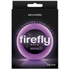 Firefly Halo Glow Silicone Cock Rings Medium Purple