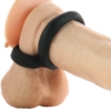 Renegade Super Stretchable Infinity Ring Black on dildo