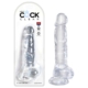 King Cock Clear by Pipedream 8 Inch Cock with Balls