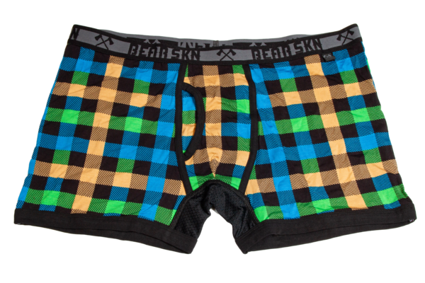 Bear Skn Sand Blue Backwoods Boxer Brief – Leather64TEN