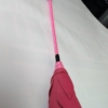 Pink Leather Rose Riding Crop 003