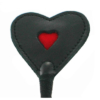 Strict Leather Heart Tip Crop 002